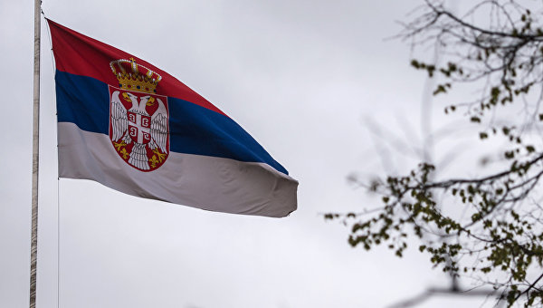 Флаг Сербии