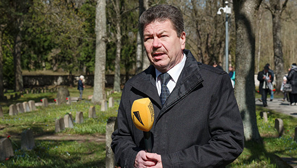 Глава Антифашистского комитета Эстонии Андрей Заренков
