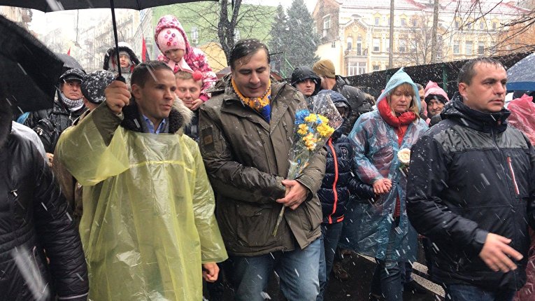 Марш за импичмент президенту в Киеве
