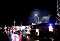 Масштабный пожар во Львове: горел рынок. Видео