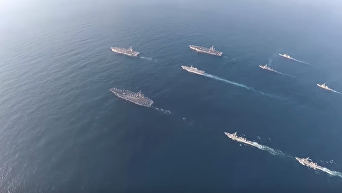 США опубликовали видео появления трех авианосцев у берегов Кореи. Видео