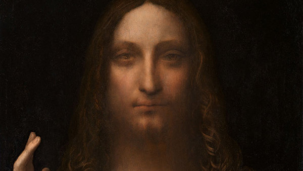 Картина Спаситель мира Леонардо Да Винчи