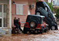 Масштабное наводнение в Греции