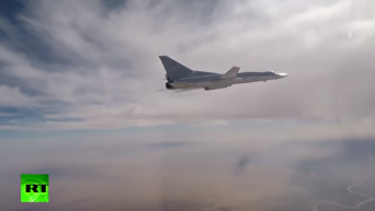 Опубликовано видео ударов ВКС России по боевикам ИГ в Сирии