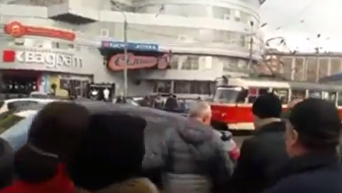 Самосуд над героем парковки в Киеве