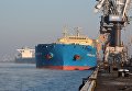 Балкер Ocean Dalian с четвертой партией угля-антрацита из США в порту Южный