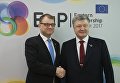 Президент Украины провел встречу с Премьер-министром Финляндской Республики Юхою Сипиля