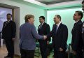 Президент Украины Порошенко провел встречу с Ангелой Меркель