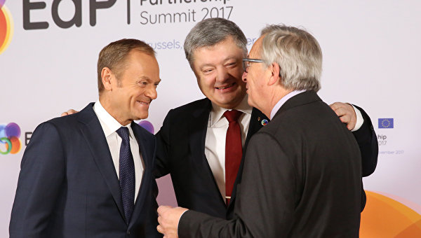 Петр Порошенкона саммите Восточного партнерства в Брюсселе