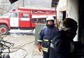 На месте пожара в Одесской области