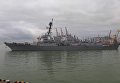 Американский эсминец USS James E. Williams (DDG95) зашел в одесский порт