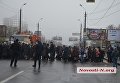 Акция протеста судостроителей в Николаеве