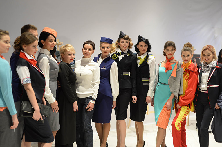 Конкурс Небесные ласточки-2017. Украинские дизайнеры представили коллекции для сотрудников киевских авиакомпаний