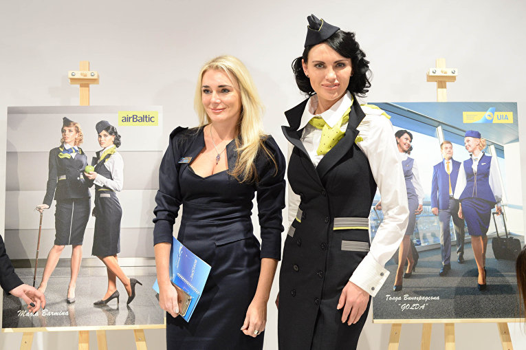 Конкурс Небесные ласточки-2017. Украинские дизайнеры представили коллекции для сотрудников киевских авиакомпаний