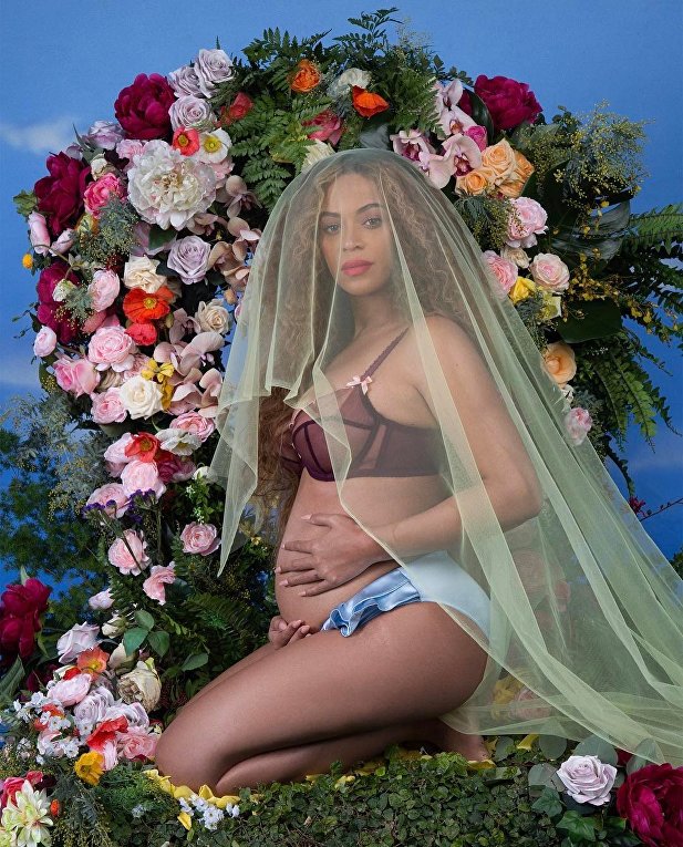 Самый популярный снимок Instagram, на котором изображена Бейонсе беременная двойней, набрал 11 миллионов лайков