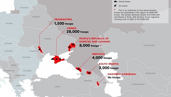 Карта, из-за которой разгорелся конфликт ЛНР и ДНР