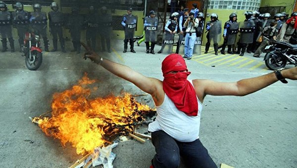 Беспорядки в Гондурасе