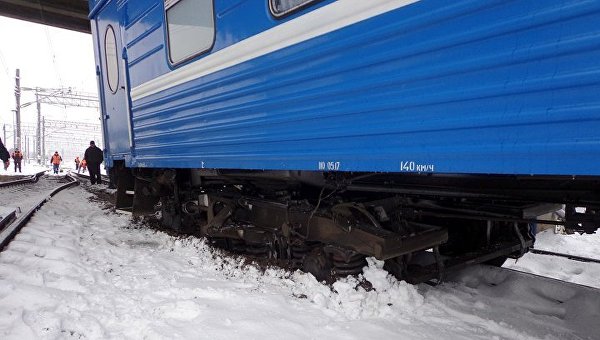 В Белоруссии сошел с рельсов поезд из Запорожья
