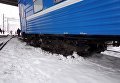 В Белоруссии сошел с рельсов поезд из Запорожья