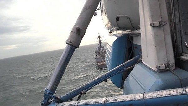 ВМС Украины провели совместную тренировку с эсминцем ВМС США в Черном море