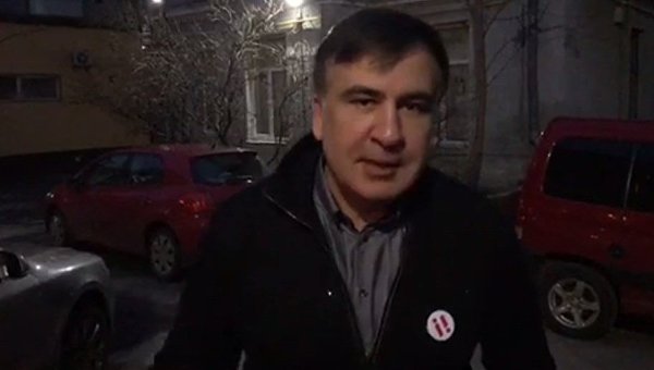 Саакашвили поддержал требования участников блокады NewsOne
