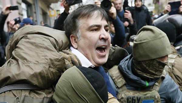 Задержание Михаила Саакашвили. Архивное фото