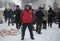 Ситуация возле Верховной Рады после утренних столкновений, 6 декабря 2017