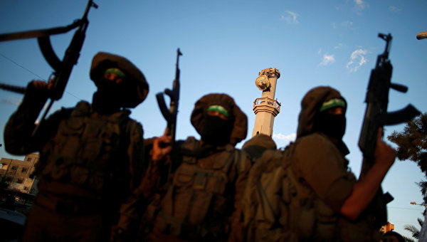 Палестинские боевики. Архивное фото