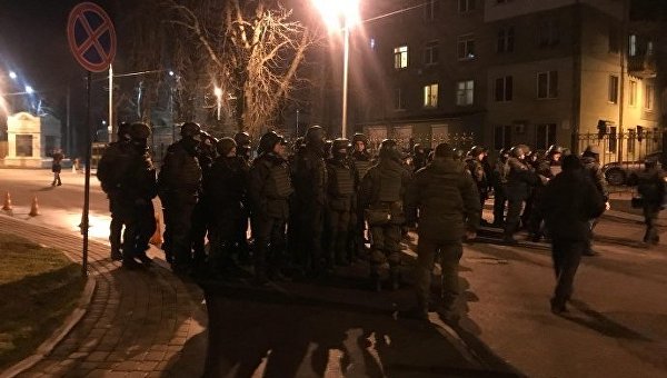 Во время задержания Саакашвили правоохранителями