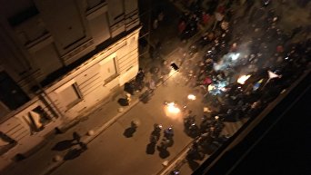 Возле здания СБУ в Киеве, куда доставили Саакашвили