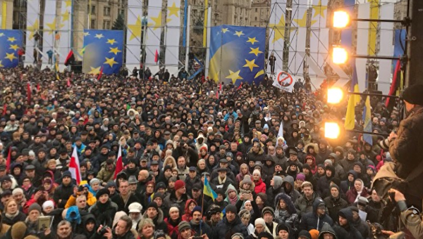 Марш за импичмент в Киеве