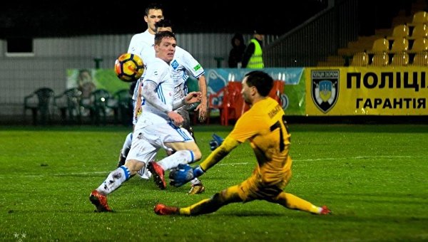 Киевское Динамо сыграло вничью с Александрией.