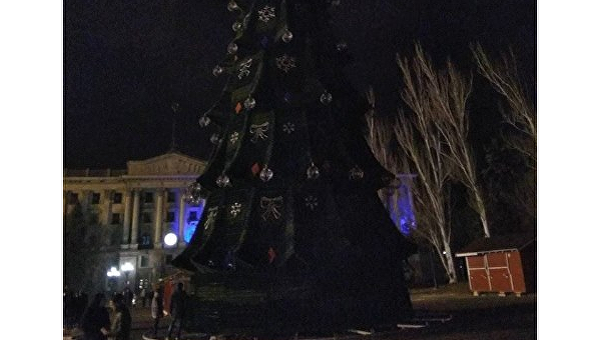 Новогодняя елка из Николаева