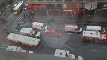 Появились первые кадры с места взрыва в Нью-Йорке. Видео