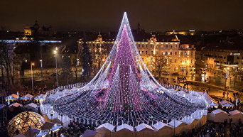 Самая красивая рождественская елка Европы
