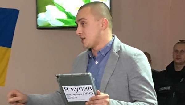 Активист Сергей Стерненко в суде