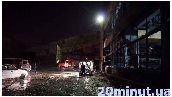 Взрыв на заводе в Тернополе. На месте происшествия