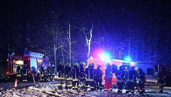 В Германии рухнул частный самолет, трое погибших