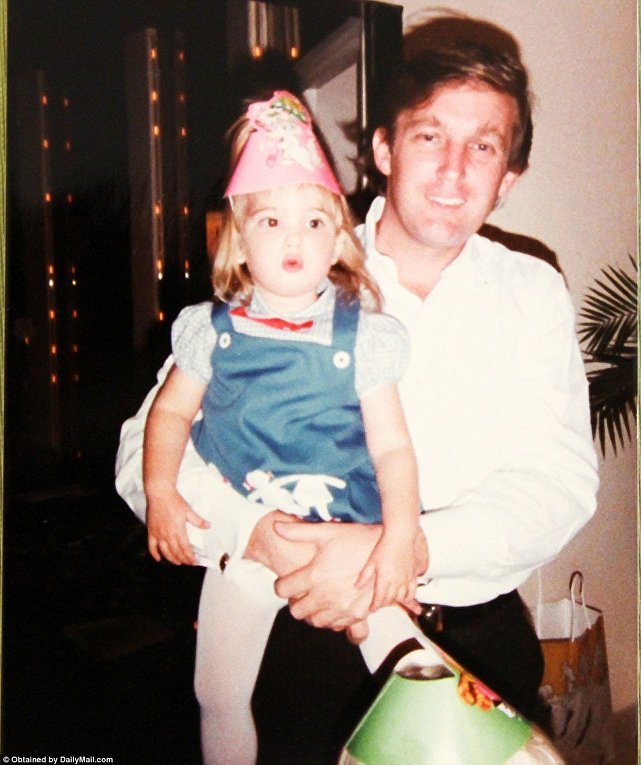 Дональд Трамп и любимая дочка Иванка