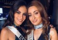 Мисс Ирак Сара Идан  с Мисс Израиль Адар Гандельсман