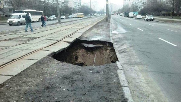 Авария на Новодарницком коллекторе