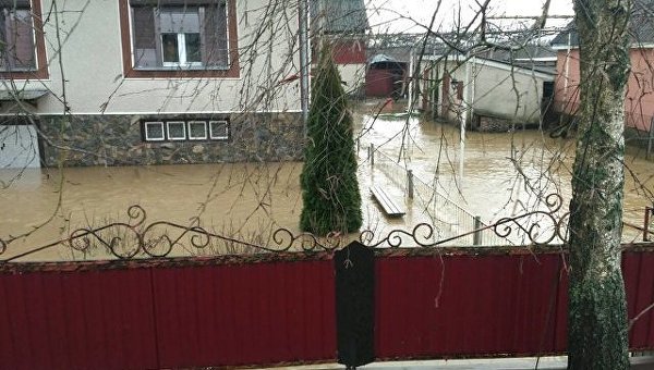 Наводнение в Закарпатье