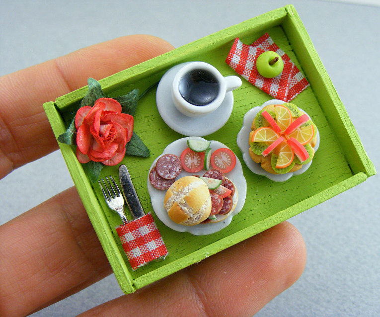 Кулинарный креатив. Израильский мастер создает аппетитные миниатюры