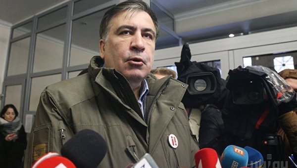 Лидер партии Рух новых сил, экс-председатель Одесской ОГА Михаил Саакашвили