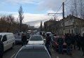 Спецоперация в Одессе: полиция штурмовала автосалон, заблокированное движение, 22 декабря 2017