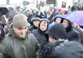 Появилось видео нападения на критика советника Порошенко в Киеве