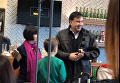 Саакашвили с супругой и детьми заметили в Борисполе