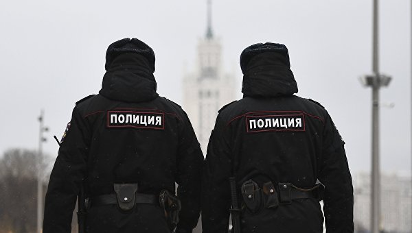 Патруль полиции в Москве