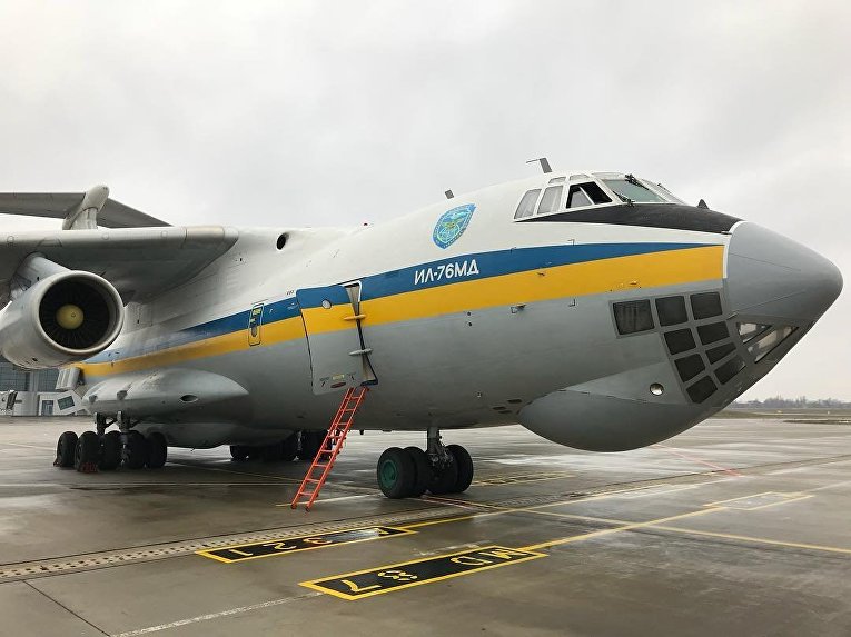 Самолет Ил-76 доставит освобожденных украинских пленных в Киев
