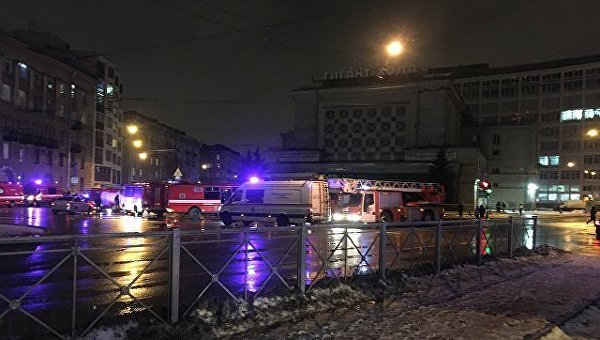 На месте взрыва в Петербурге, 27 декабря 2017